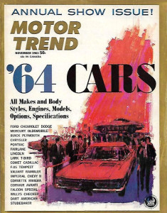 MOTOR TREND 1963 NOV - NEW U.S. CARS, CLASSICS, IHS